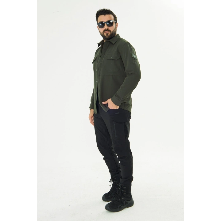 İSSİ Kışlık Pençli Gömlek Antrasit