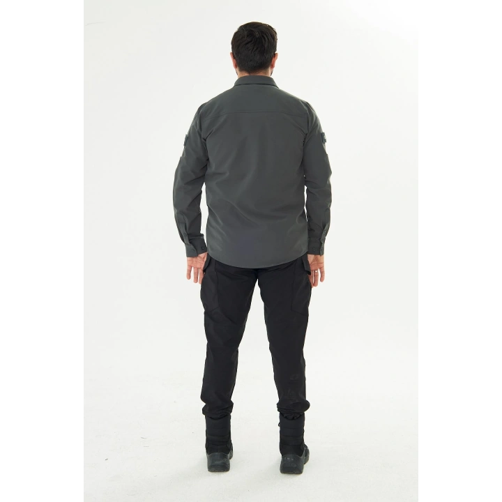 İSSİ Kışlık Pençli Gömlek Antrasit