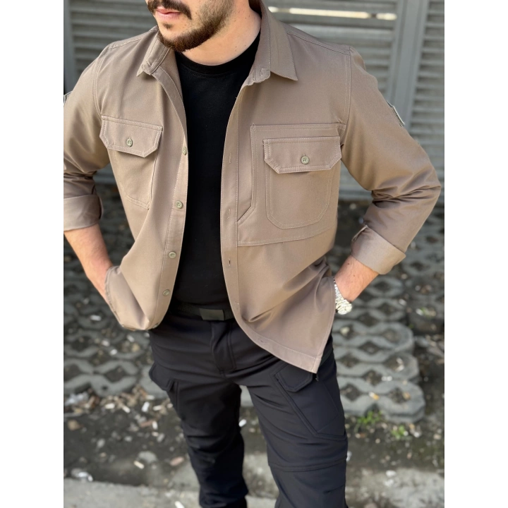İSSİ Kışlık Pençli Gömlek Çöl