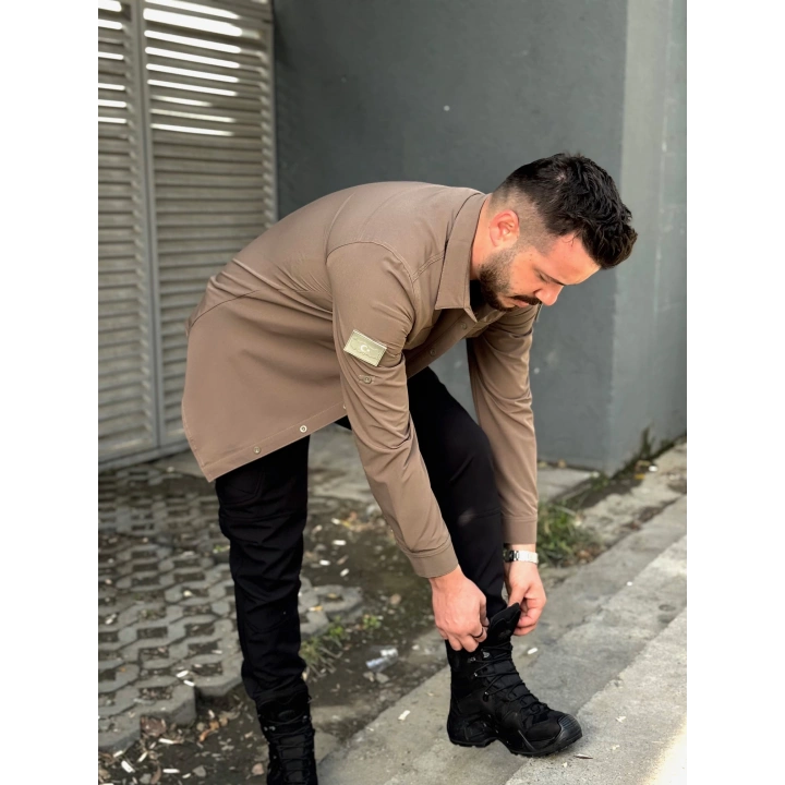 İSSİ Kışlık Pençli Gömlek Çöl