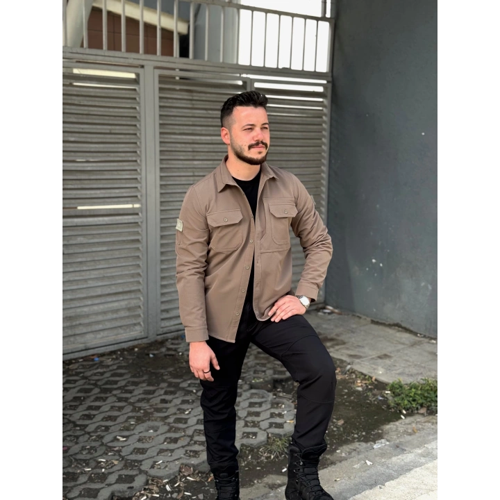 İSSİ Kışlık Pençli Gömlek Çöl