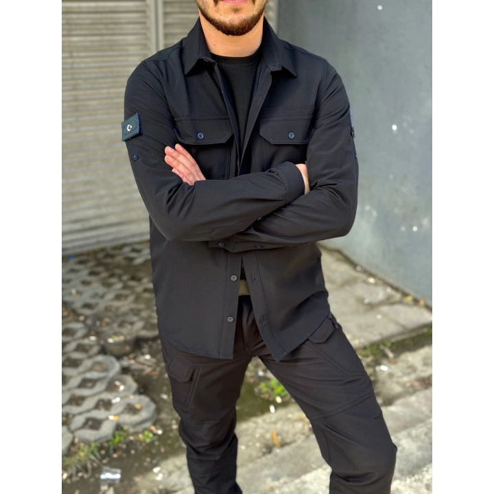 İSSİ Kışlık Pençli Gömlek Lacivert