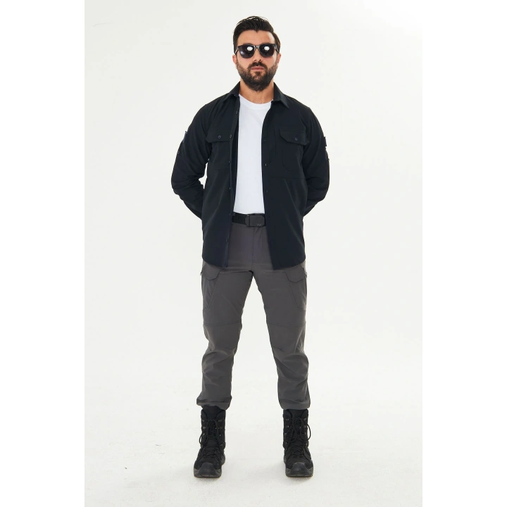 İSSİ Kışlık Pençli Gömlek Lacivert