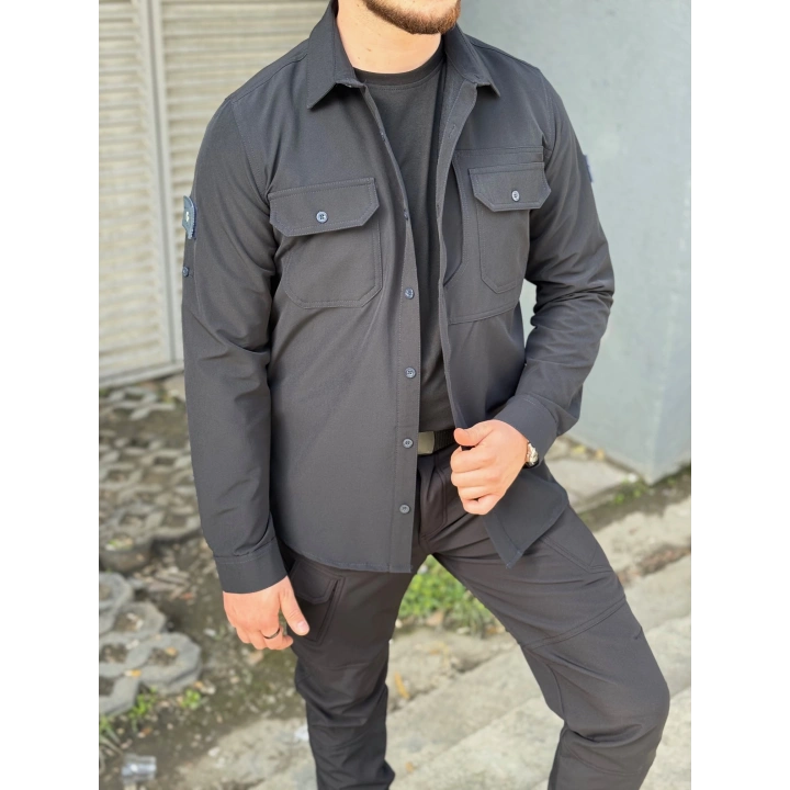 İSSİ Kışlık Pençli Gömlek Lacivert