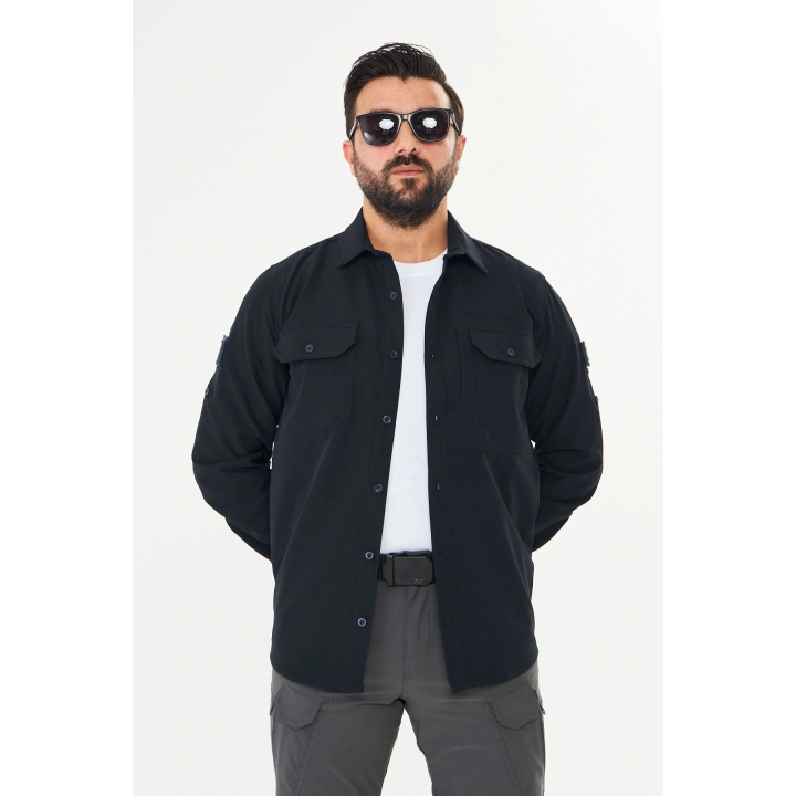 İSSİ Kışlık Pençli Gömlek Lacivert