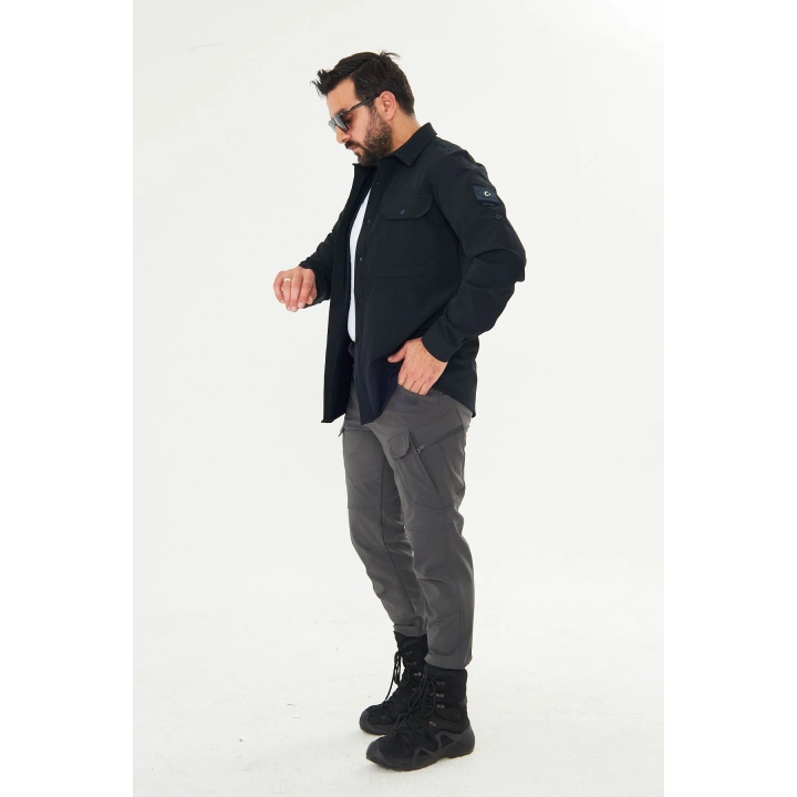 İSSİ Kışlık Pençli Gömlek Lacivert