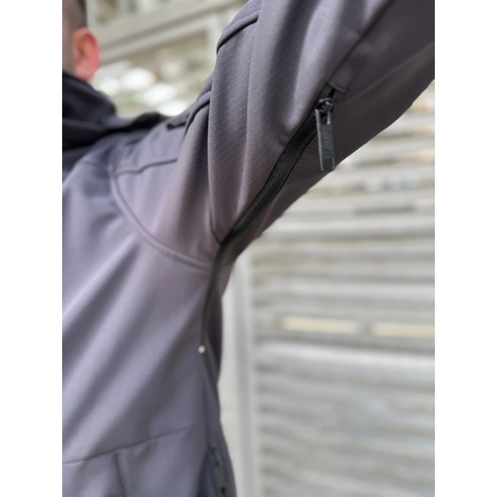 İSSİ Tactical Pro Softshell Kışlık Mont Antrasit
