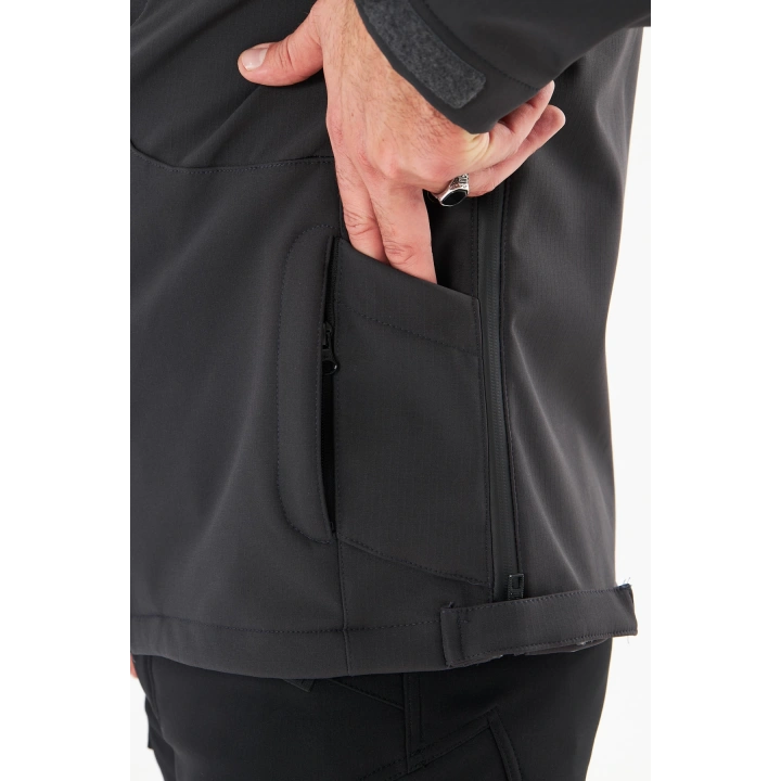 İSSİ Tactical Pro Softshell Kışlık Mont Antrasit