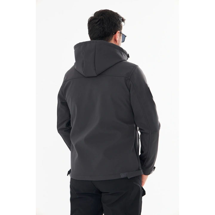 İSSİ Tactical Pro Softshell Kışlık Mont Antrasit