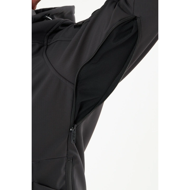 İSSİ Tactical Pro Softshell Kışlık Mont Antrasit