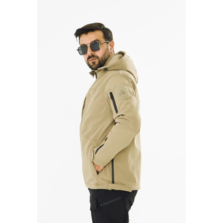 İSSİ Tactical Pro Softshell Kışlık Mont Çöl