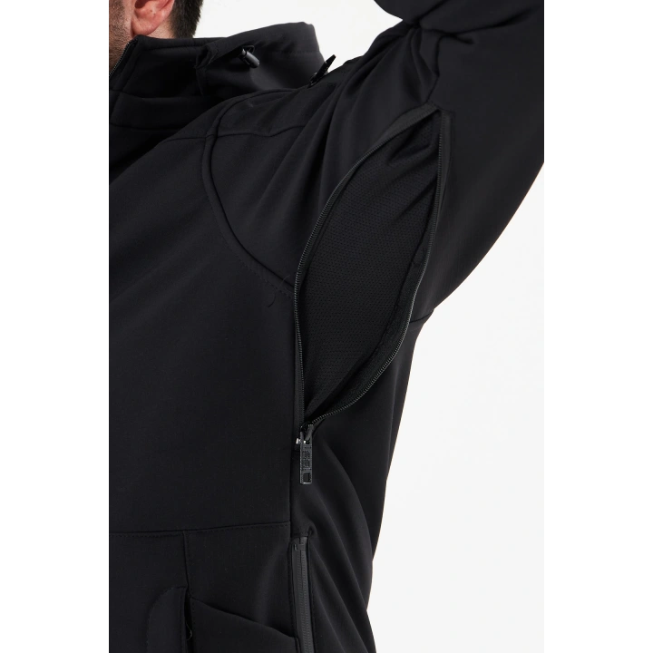 İSSİ Tactical Pro Softshell Kışlık Mont Siyah