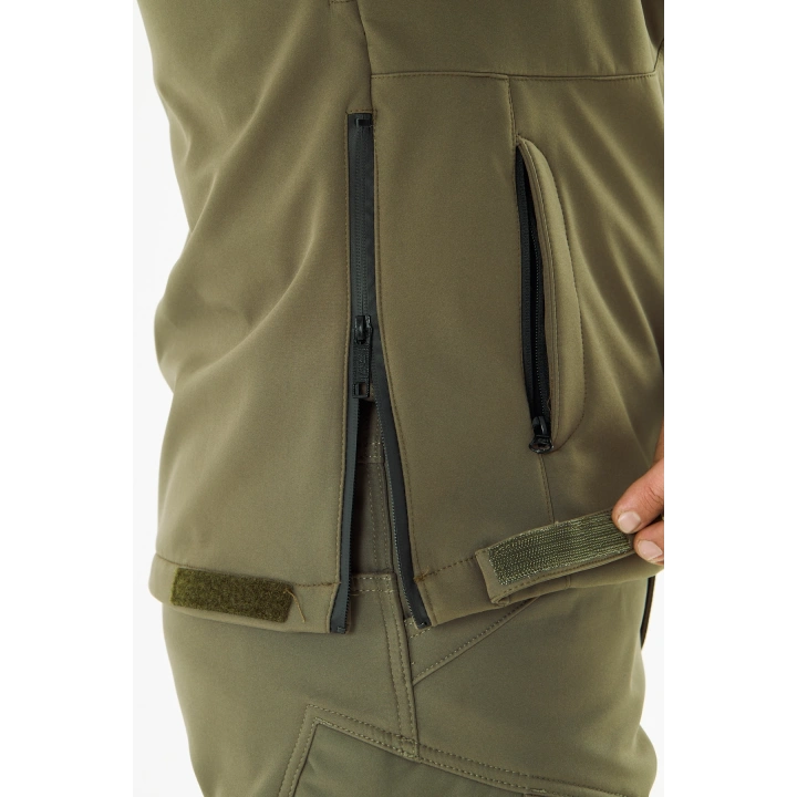 İSSİ Tactical Pro Softshell Kışlık Mont Toprak