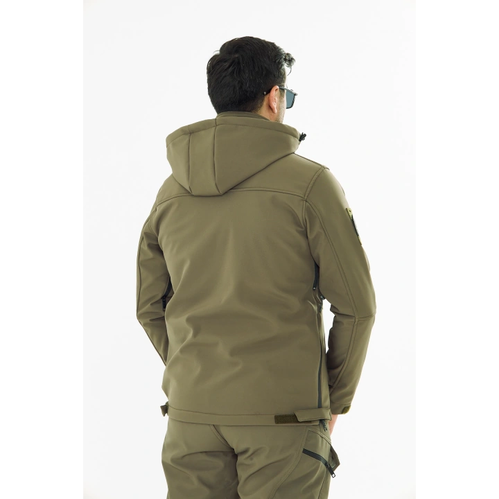 İSSİ Tactical Pro Softshell Kışlık Mont Toprak