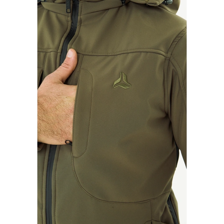 İSSİ Tactical Pro Softshell Kışlık Mont Toprak