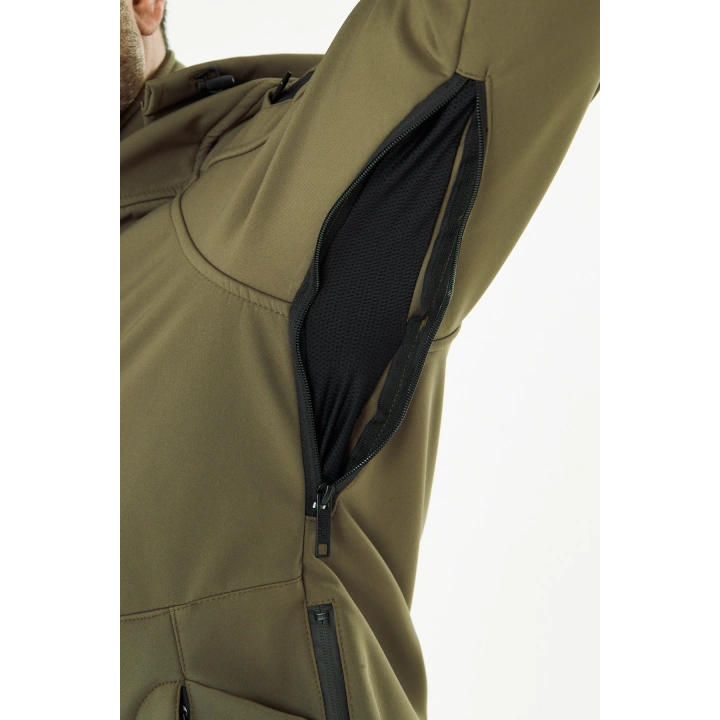 İSSİ Tactical Pro Softshell Kışlık Mont Toprak