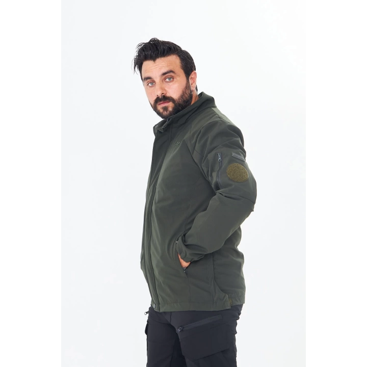 İssi Taktikal Dik Yaka Mevsimlik Ceket - Haki