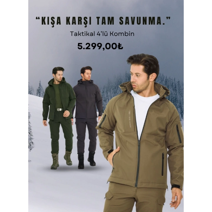 Taktikal 4’lü Kışlık Kombin Fırsatı