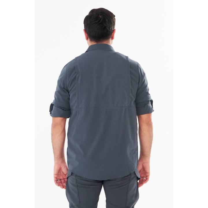 Taktikal Antrasit Premium Gömlek