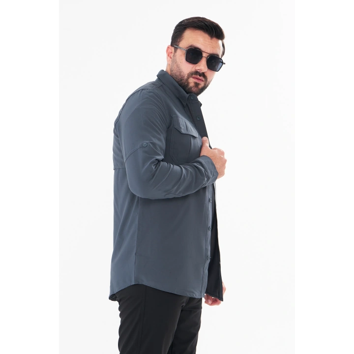İSSİ Taktikal 701 Antrasit Gömlek