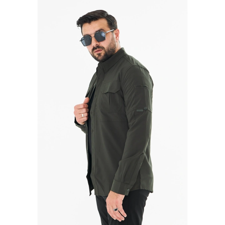 İSSİ Taktikal 701 Haki Gömlek