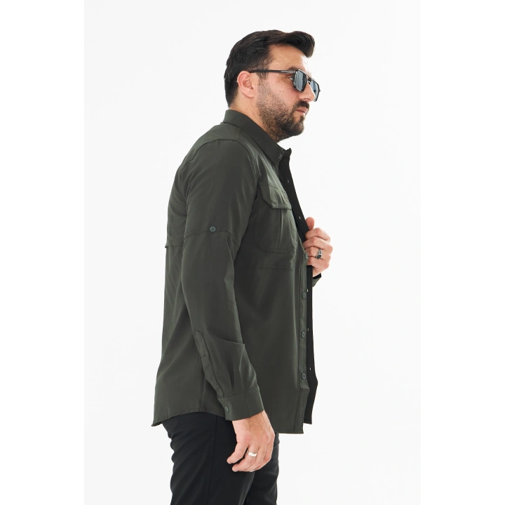 İSSİ Taktikal 701 Haki Gömlek