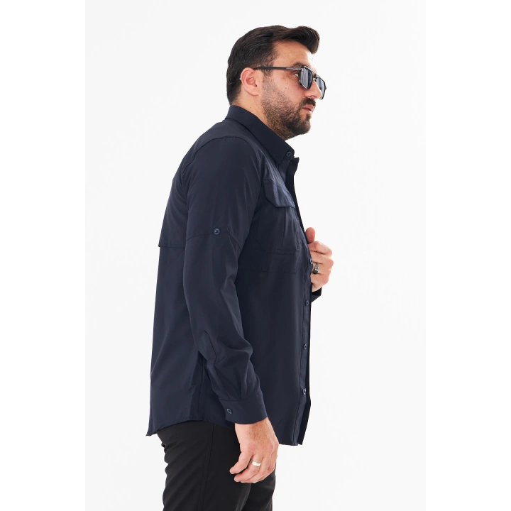 İSSİ Taktikal 701 Lacivert Gömlek