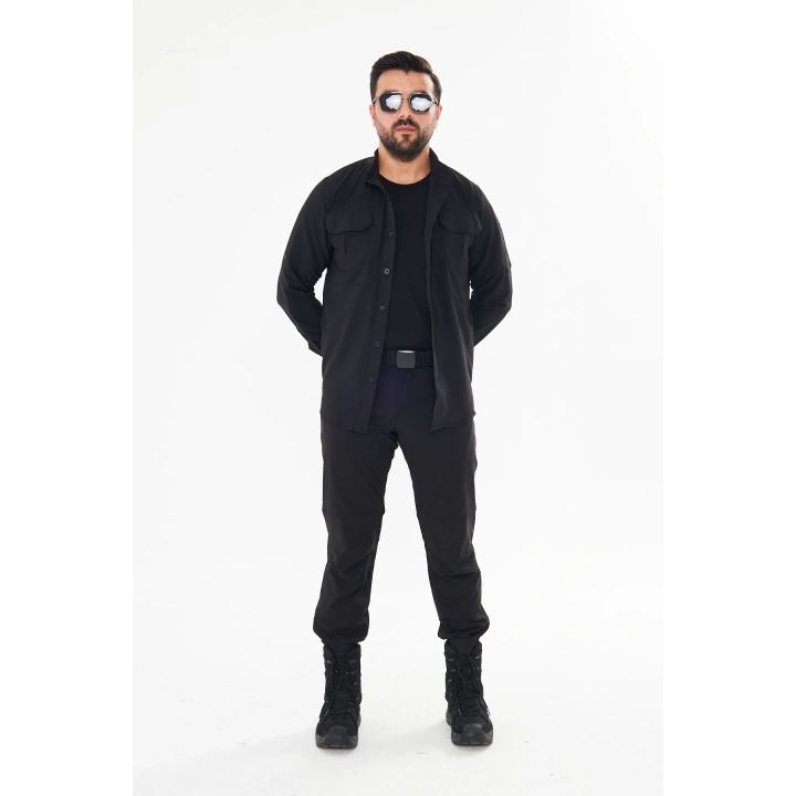 İSSİ Taktikal 701 Siyah Gömlek