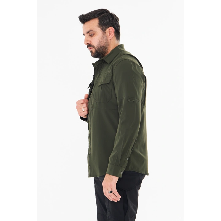 Taktikal Haki Premium Gömlek