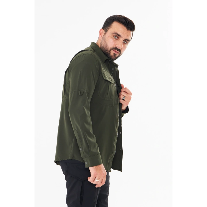 Taktikal Haki Premium Gömlek