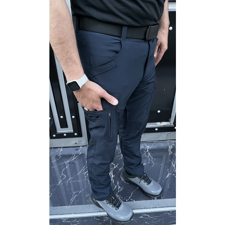 Taktikal Lacivert 502 Nova Fermuarlı Model Pantolon
