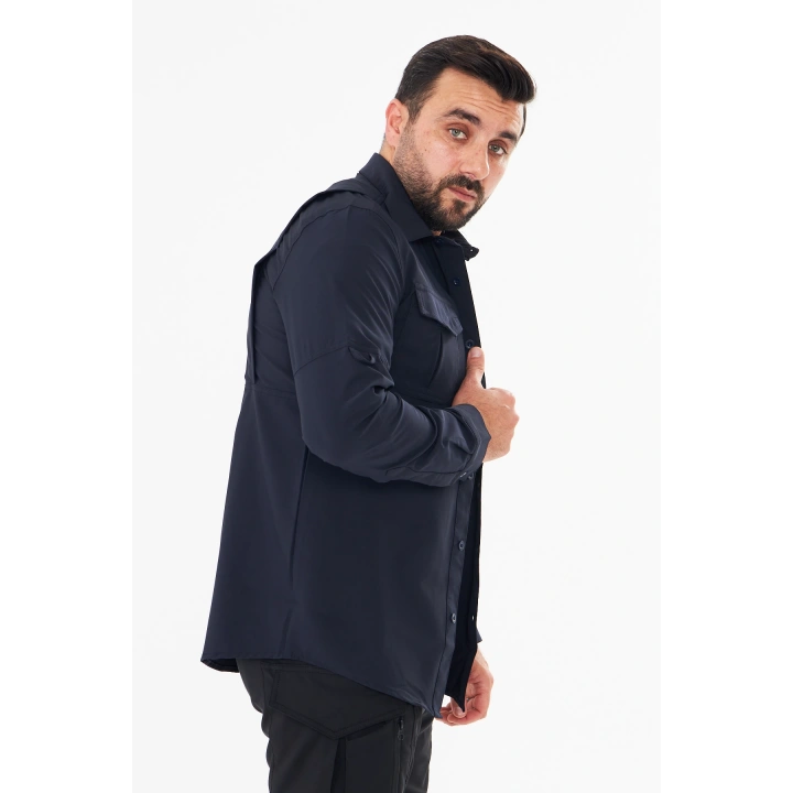 Taktikal Lacivert Premium Gömlek