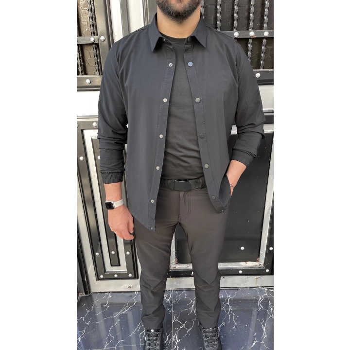 Taktikal Outdoor Mevsimlik Ceket Kombin - Siyah
