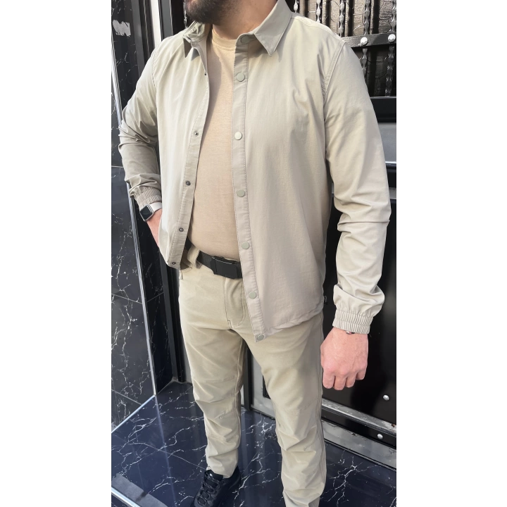 Taktikal Outdoor Mevsimlik Ceket Kombin - Çöl