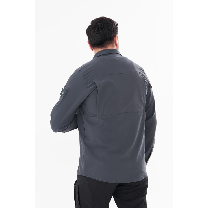 İSSİ Taktikal Pençli Antrasit Gömlek