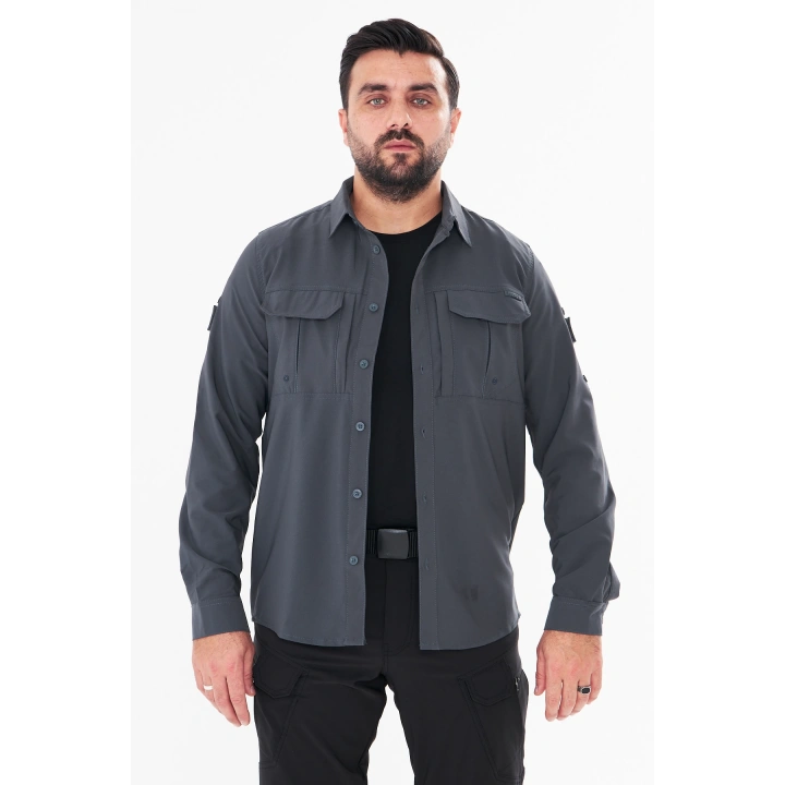 İSSİ Taktikal Pençli Antrasit Gömlek