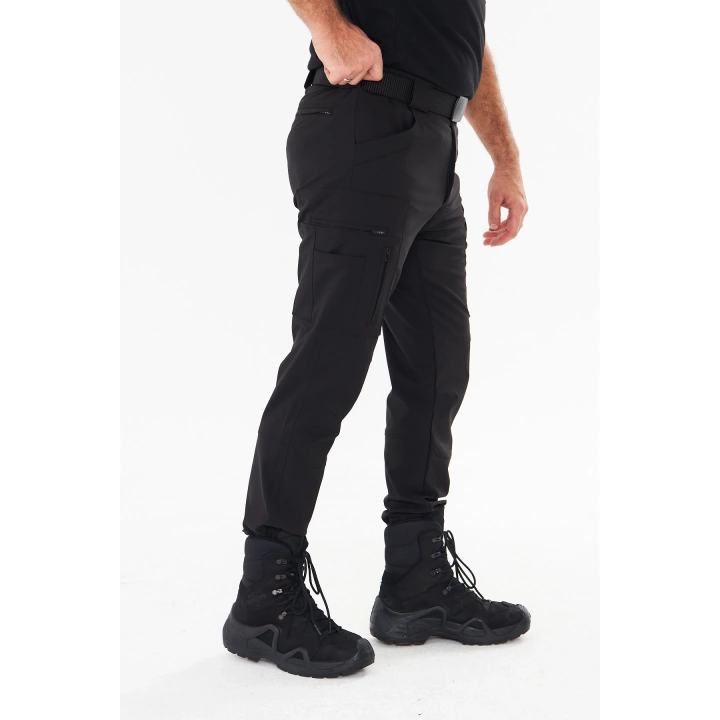 İSSİ Taktikal Siyah 502 Nova Fermuarlı Model Pantolon
