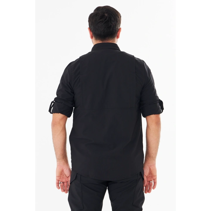Taktikal Siyah Premium Gömlek