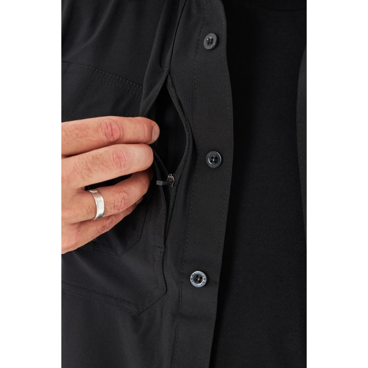 Taktikal Siyah Premium Gömlek