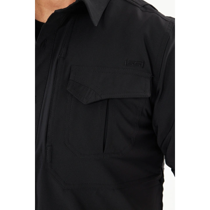 Taktikal Siyah Premium Gömlek