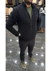DÜZ POLAR HIRKA SİYAH