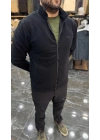 DÜZ POLAR HIRKA SİYAH