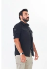 İssi 706 Taktik Tek Bayrak Pençli Siyah Gömlek