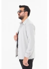 İssi Çıtçıtlı Gömlek A-Gri