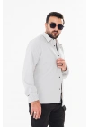 İssi Çıtçıtlı Gömlek A-Gri