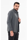 İssi Çıtçıtlı Gömlek K.gri