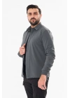 İssi Çıtçıtlı Gömlek K.gri