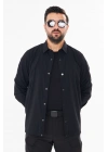 İssi Çıtçıtlı Gömlek Siyah