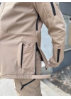 İSSİ Tactical Pro Softshell Kışlık Mont Çöl
