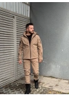 İSSİ Tactical Pro Softshell Kışlık Mont Çöl